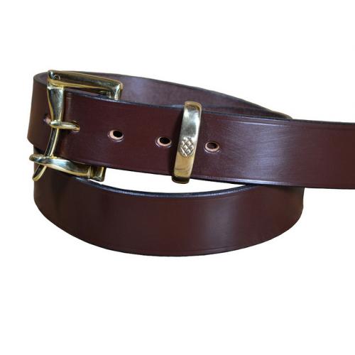 Quick Release Bridle Leather Belt 1 1/4