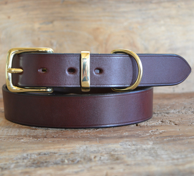 Cooper Oak Bark Bridle Leather Belt