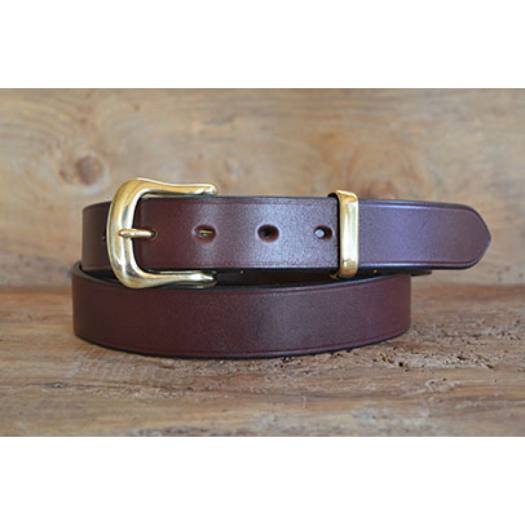 Miller Oak Bark Bridle Leather Belt